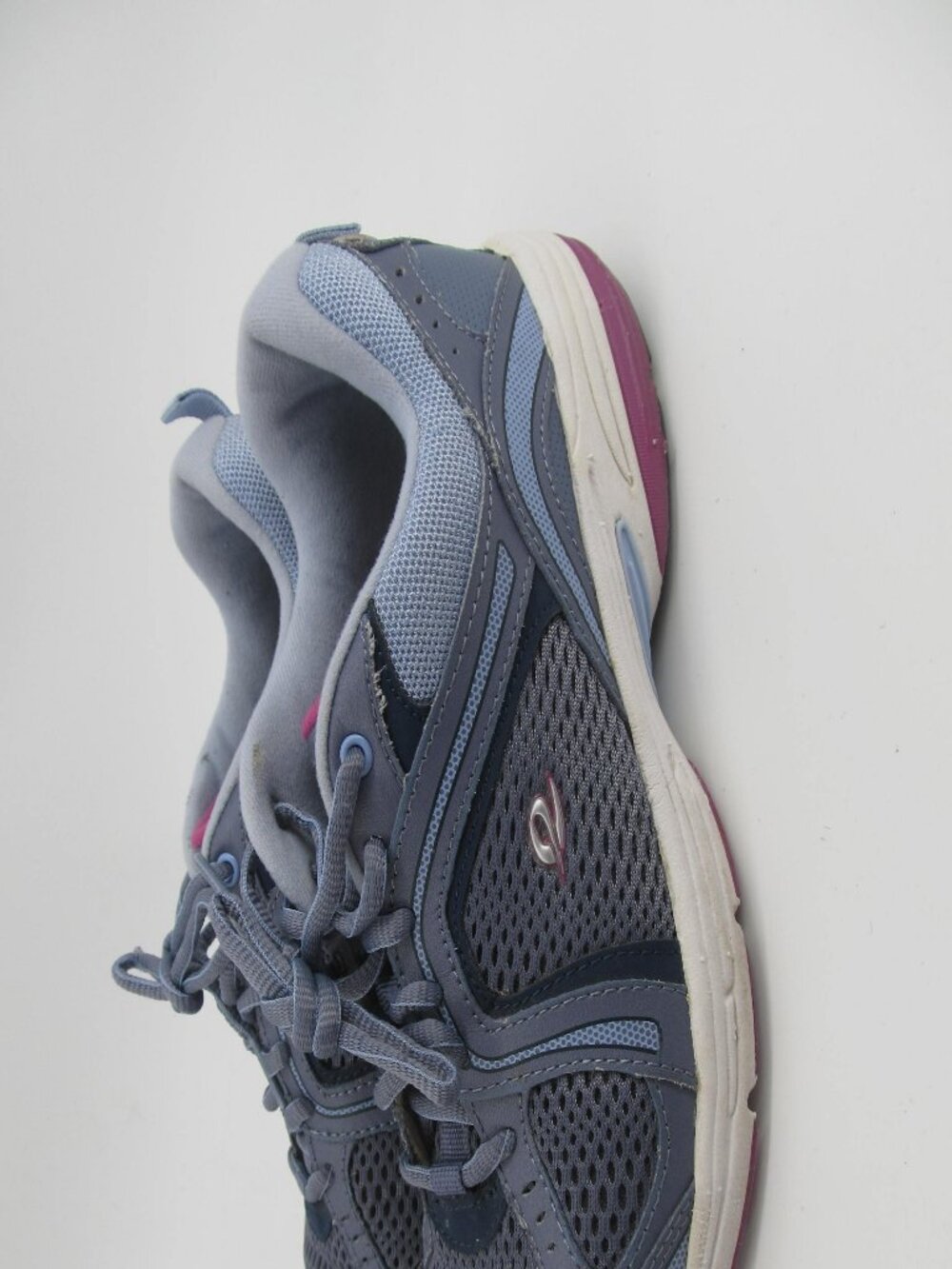 Easy Spirit SEZAMPER Sneakers Womens 8 M White Gray Walking Comfort Shoe - Picture 2 of 8